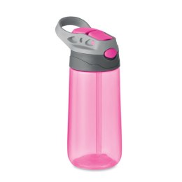 Butelka Tritan ™ 450 ml przezroczysty różowy (MO9909-31)
