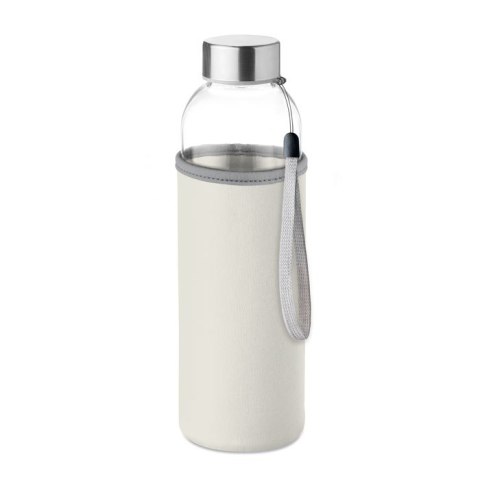 Butelka szklana 500ml beżowy (MO9358-13) Butelka szklana 500ml beżowy (MO9358-13)