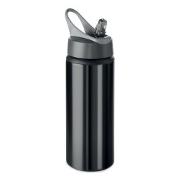 Butelka z aluminium 600 ml czarny (MO9840-03)