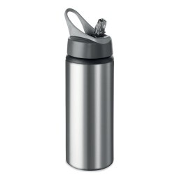 Butelka z aluminium 600 ml srebrny mat (MO9840-16)