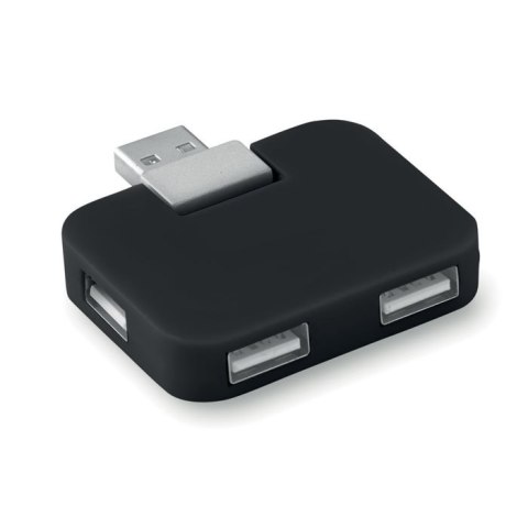 Hub USB 4 porty czarny (MO8930-03)