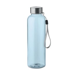 RPET bottle 500ml przezroczysty błękitny (MO9910-52)