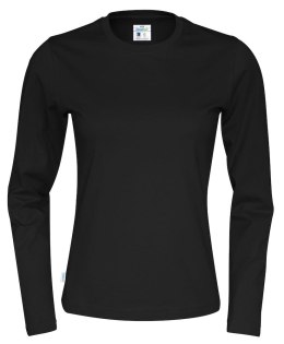 T-SHIRT LONG SLEEVE LADY - XXL (BLACK)