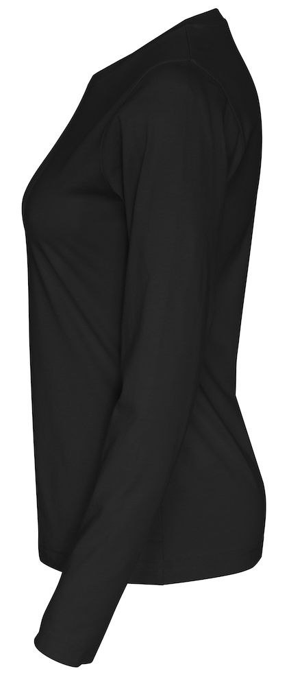 T-SHIRT LONG SLEEVE LADY - XXL (BLACK) T-SHIRT LONG SLEEVE LADY - XXL (BLACK)
