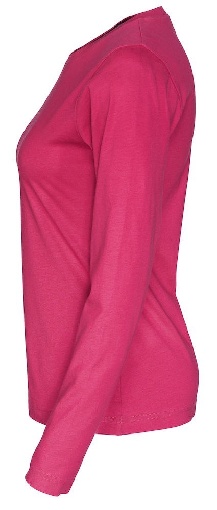 T-SHIRT LONG SLEEVE LADY - XL (CERISE)