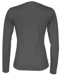 T-SHIRT LONG SLEEVE LADY - XXL (CHARCOAL)
