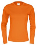 T-SHIRT LONG SLEEVE LADY - XXL (ORANGE)