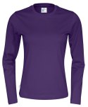 T-SHIRT LONG SLEEVE LADY - XXL (PURPLE)