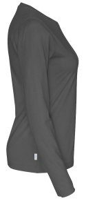 T-SHIRT LONG SLEEVE LADY - XS (CHARCOAL)