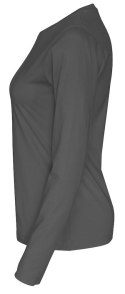 T-SHIRT LONG SLEEVE LADY - XS (CHARCOAL)