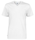 T-SHIRT V-NECK - 12 (WHITE)