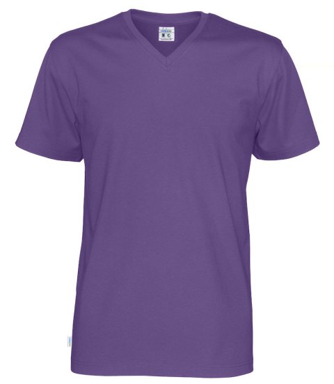 T-SHIRT V-NECK - XXL (PURPLE) T-SHIRT V-NECK - XXL (PURPLE)