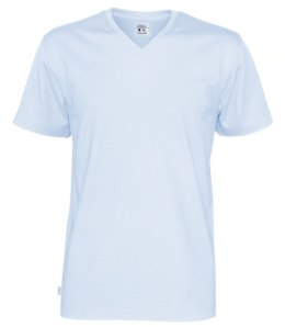 T-SHIRT V-NECK - L (SKY BLUE)