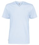 T-SHIRT V-NECK - XL (SKY BLUE)