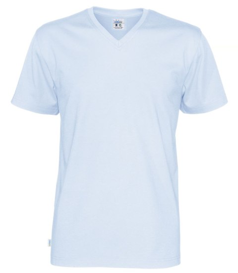 T-SHIRT V-NECK - XL (SKY BLUE)