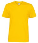 T-SHIRT V-NECK - XL (YELLOW)