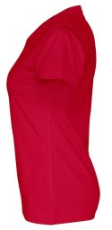 T-SHIRT V-NECK LADY - XXL (RED)