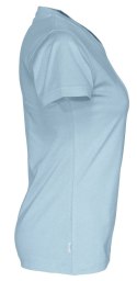 T-SHIRT V-NECK LADY - L (SKY BLUE)