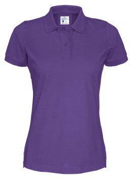 PIQUE POLO LADY - M (PURPLE)
