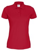 PIQUE POLO LADY - M (RED)