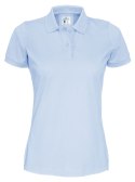 PIQUE POLO LADY - M (SKY BLUE)