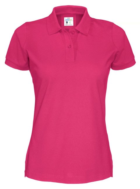 PIQUE POLO LADY - XS (CERISE) PIQUE POLO LADY - XS (CERISE)