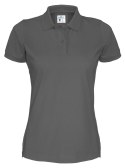 PIQUE POLO LADY - S (CHARCOAL)