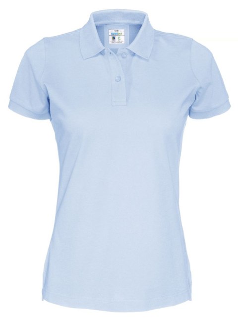 PIQUE POLO LADY - S (SKY BLUE) PIQUE POLO LADY - S (SKY BLUE)
