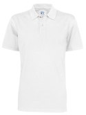 PIQUE POLO - M (WHITE)
