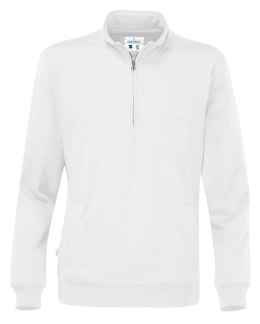 HALF ZIP UNISEX - 3XL (WHITE)
