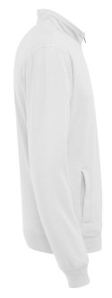 HALF ZIP UNISEX - L (WHITE)