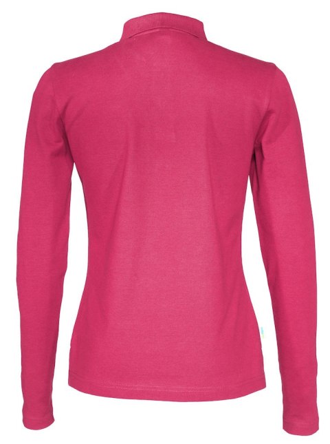PIQUE LONG SLEEVE LADY - L (CERISE) PIQUE LONG SLEEVE LADY - L (CERISE)