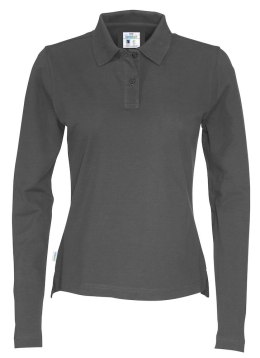 PIQUE LONG SLEEVE LADY - XL (CHARCOAL)