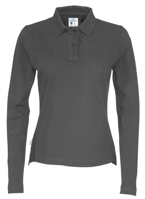 PIQUE LONG SLEEVE LADY - XXL (CHARCOAL) PIQUE LONG SLEEVE LADY - XXL (CHARCOAL)