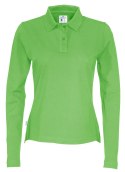 PIQUE LONG SLEEVE LADY - XXL (GREEN)