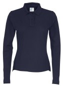 PIQUE LONG SLEEVE LADY - XL (NAVY)