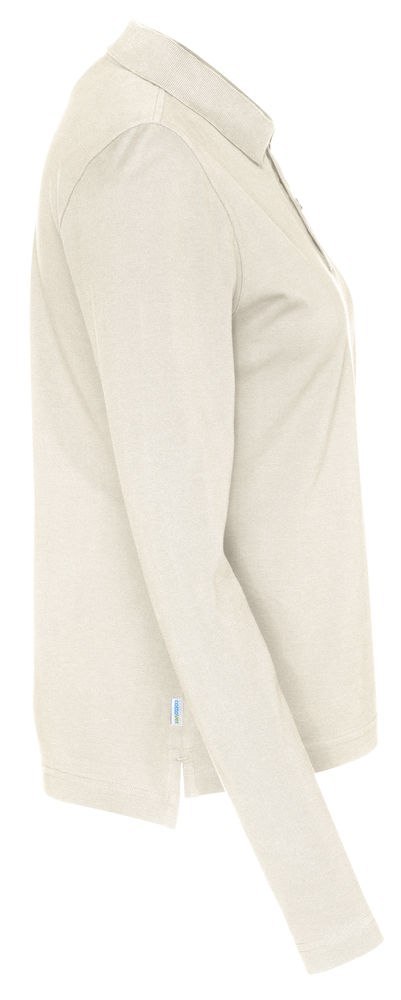 PIQUE LONG SLEEVE LADY - L (OFF-WHITE) PIQUE LONG SLEEVE LADY - L (OFF-WHITE)