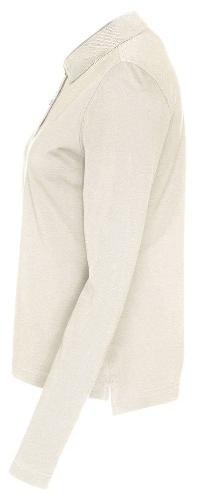 PIQUE LONG SLEEVE LADY - L (OFF-WHITE) PIQUE LONG SLEEVE LADY - L (OFF-WHITE)