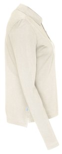 PIQUE LONG SLEEVE LADY - XXL (OFF-WHITE)