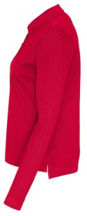 PIQUE LONG SLEEVE LADY - L (RED)