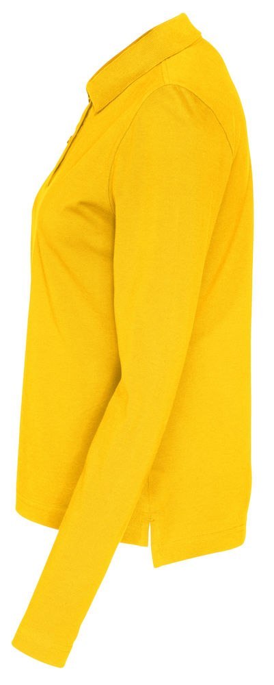 PIQUE LONG SLEEVE LADY - XXL (YELLOW) PIQUE LONG SLEEVE LADY - XXL (YELLOW)