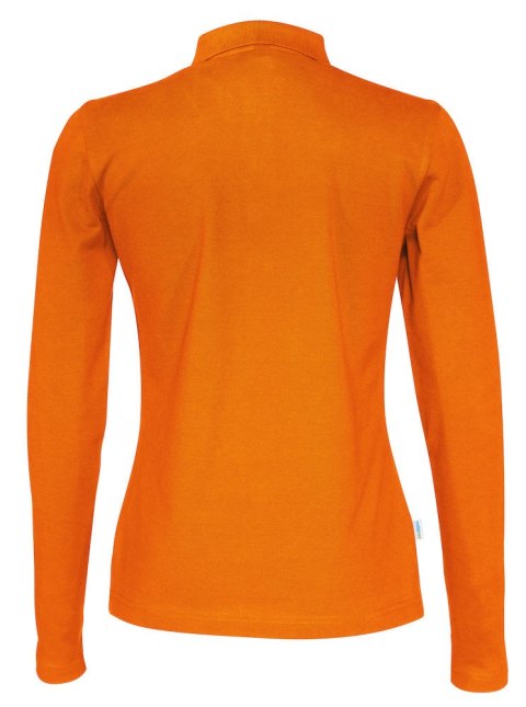 PIQUE LONG SLEEVE LADY - M (ORANGE)