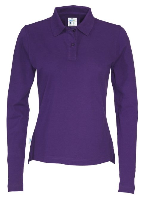 PIQUE LONG SLEEVE LADY - M (PURPLE) PIQUE LONG SLEEVE LADY - M (PURPLE)