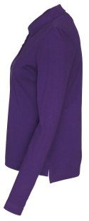 PIQUE LONG SLEEVE LADY - M (PURPLE)