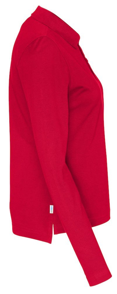 PIQUE LONG SLEEVE LADY - M (RED) PIQUE LONG SLEEVE LADY - M (RED)