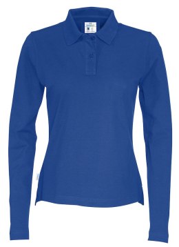 PIQUE LONG SLEEVE LADY - M (ROYAL BLUE)