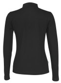 PIQUE LONG SLEEVE LADY - S (BLACK)