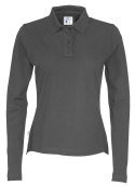 PIQUE LONG SLEEVE LADY - XS (CHARCOAL)
