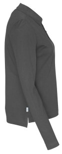PIQUE LONG SLEEVE LADY - XS (CHARCOAL)