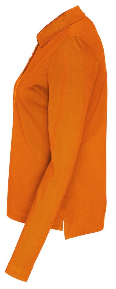 PIQUE LONG SLEEVE LADY - S (ORANGE) PIQUE LONG SLEEVE LADY - S (ORANGE)